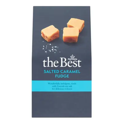 Morrisons The Best Salted Caramel Fudge