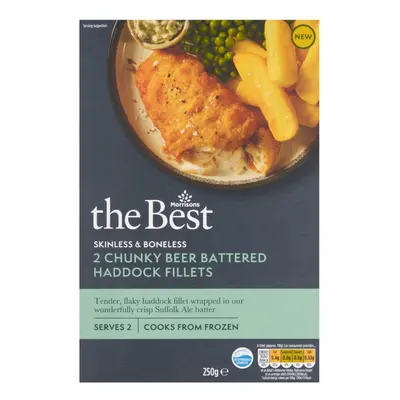 Morrisons The Best Beer Batter Haddock