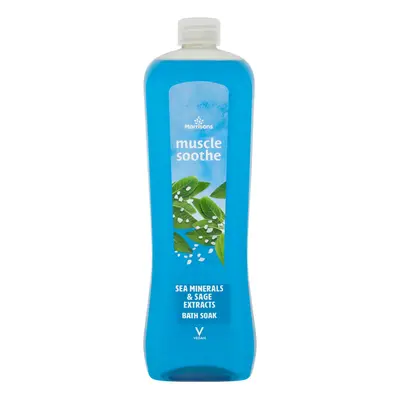 Morrisons Muscle Soothe Sea Minerals & Sage Bath Foam