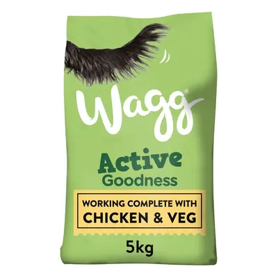 Wagg Active Goodness Complete Rich in Chicken & Veg Dry Adult Dog Food