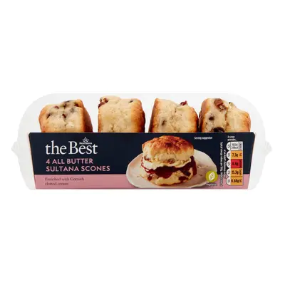 Morrisons The Best All Butter Sultana Scone