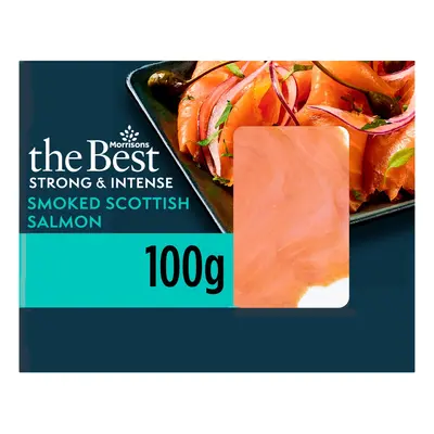 Morrisons The Best Strong & Intense Smoked Scottish Salmon