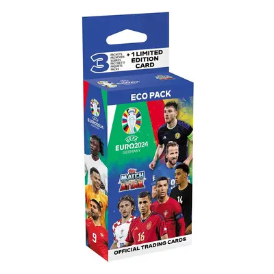 Official Euro Match Attax 2024 Eco Pack Football Cards