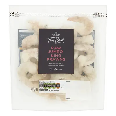 Morrisons The Best Raw Peeled King Prawns