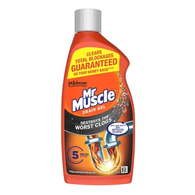 Mr Muscle Drain Power Gel for Full Clogs