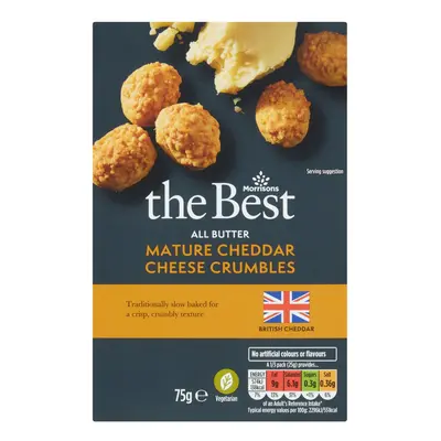 Morrisons The Best All Butter Cheddar Cheese Crumbles