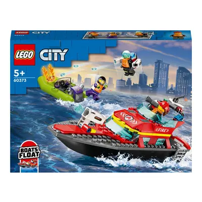 Lego City Fire Rescue Boat 60373