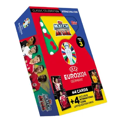 Official Euro Match Attax 2024 Mega Tin Football Cards