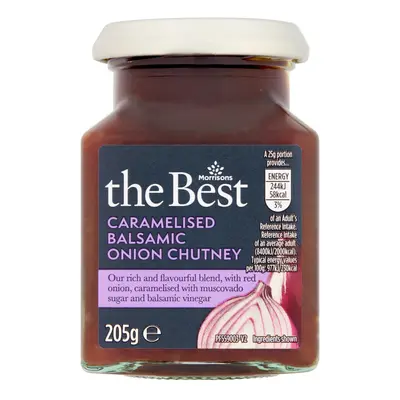 Morrisons The Best Caramelised Balsamic Onion Chutney (205g)