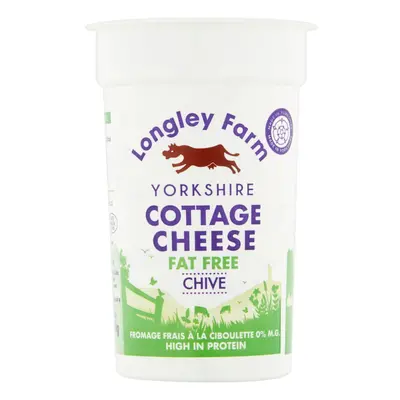 Longley Farm Virtually Fat Free Cottage Cheese Chives