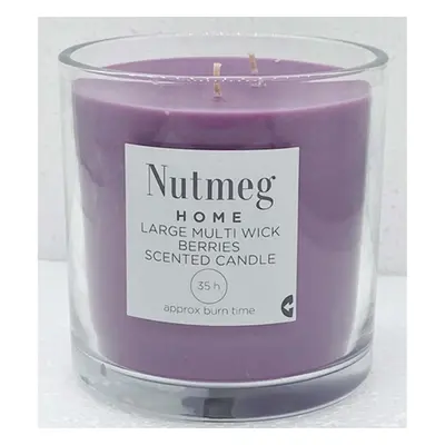 Nutmeg Home Large Multi Wick Berries