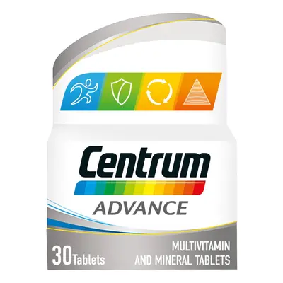 Centrum Advance Multivitamin with Vitamin D & C Tablets