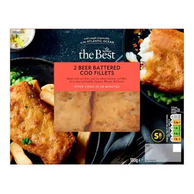 Morrisons The Best Beer Battered Cod Fillets