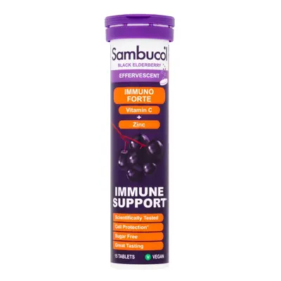 Sambucol Black Elderberry Immuno Forte Effervescent Tablets