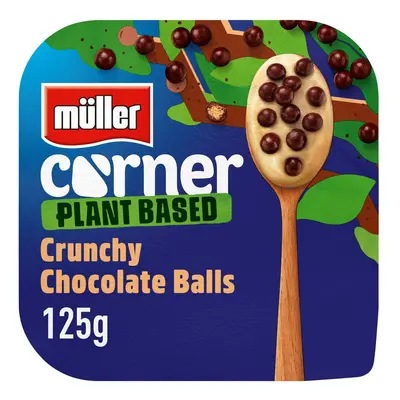 Muller Corner Plant Based Vanilla Yogurt with Chocolate Balls