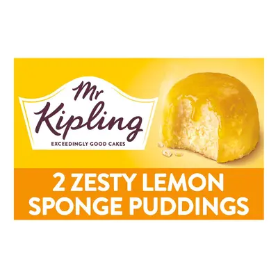 Mr Kipling Exceedingly Good Lemon Sponge Puddings