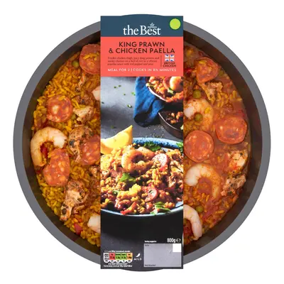 Morrisons The Best King Prawn & Chicken Paella