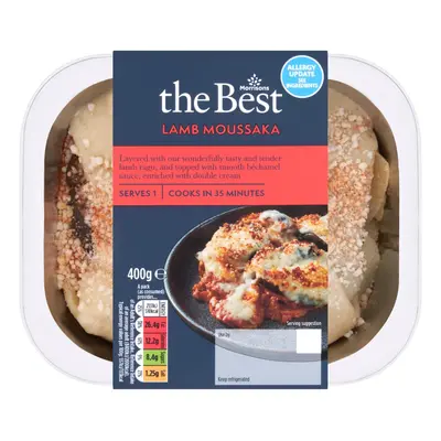 Morrisons The Best British Lamb Moussaka