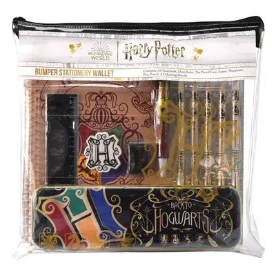 Harry Potter Colourful Crest Bumper Stationery Set