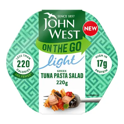 John West Light On The Go Greek Tuna Pasta Salad