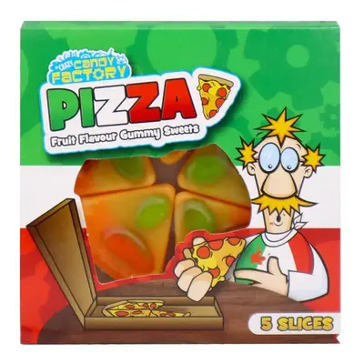 Crazy Candy Factory Pizza Slices Fruit Flavour Gummy Sweets