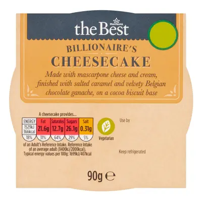 Morrisons The Best Billionaire's Cheesecake