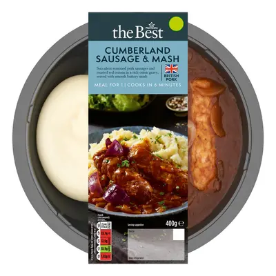 Morrisons The Best Cumberland Sausage & Mash