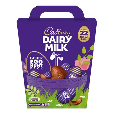 Cadbury Dairy Milk Chocolate Easter Egg Hunt Pack 317g