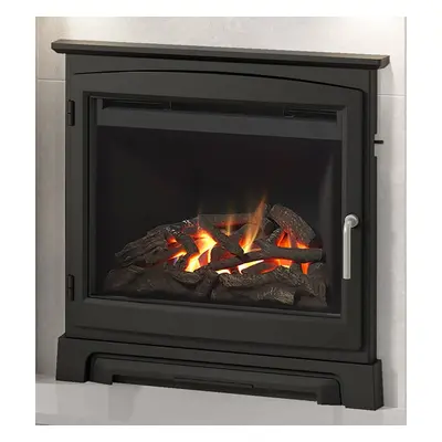 Elgin & Hall Chollerton 22-Inch Inset Gas Fire With Cast Stove Fascia