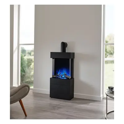 Flamerite Luca 450 Free Standing Electric Fire with Log Box