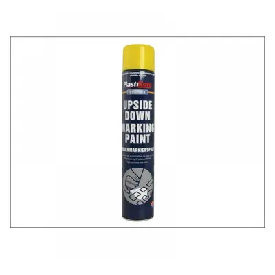 Plastikote 446002 Upside Down Marking Paint Yellow 750Ml