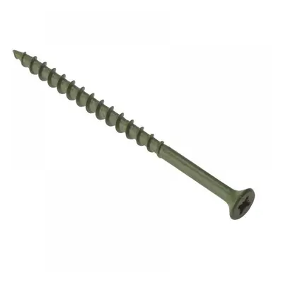 Forgefix DS4560T Decking Screw Pozi Compatible St Green Anti-Corrosion 4.5 X 60Mm Tub 1000