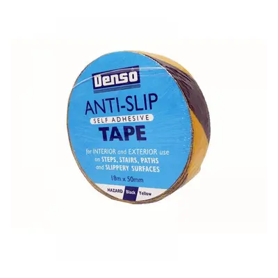 Sylglas 8622055 Anti-Slip Tape 50Mm X 18M Black & Yellow Hazard