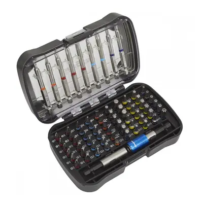 Sealey S01038 Power Tool Bit Set 71Pc Colour-Coded S2