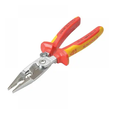 Knipex 13 96 200 SB Vde Multifunctional Installation Pliers With Opening Spring 200Mm