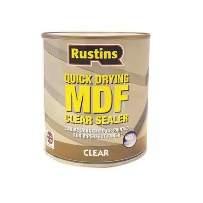 Rustins MDFS250 Quick Drying Mdf Sealer Clear 250Ml