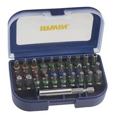 Irwin® IW6062526 Colour Coded Screwdriver Bit Set 31 Piece