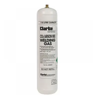 Clarke 6000662 Co2 / Argon Mix Gas Cylinder (110 Bar)