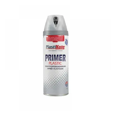 Plastikote 025606 Twist & Spray Plastic Primer 400Ml