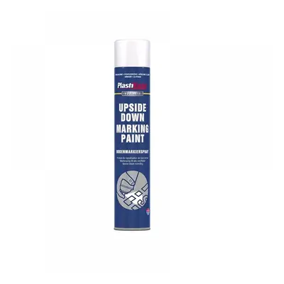 Plastikote 446001 Upside Down Marking Paint White 750Ml