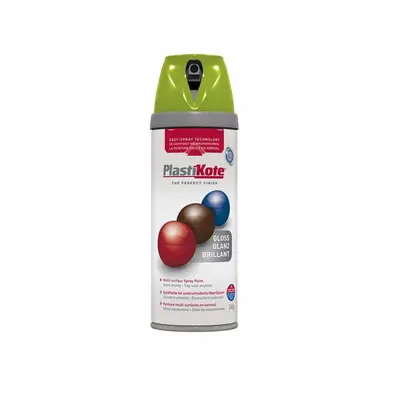 Plastikote 021110 Twist & Spray Gloss April Green 400Ml