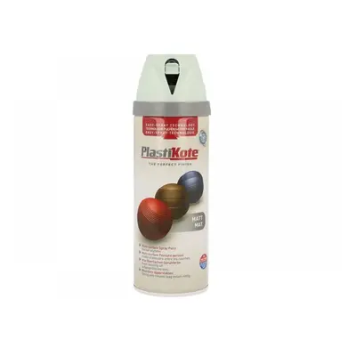 Plastikote 023113 Twist & Spray Matt Duck Egg Blue 400Ml