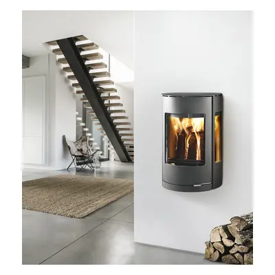 Westfire Uniq 37 SE Wall Hung DEFRA Approved Wood Burning Ecodesign Stove