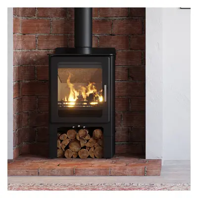 Mendip Loxton 5 Dual Control Wood Burning / Multifuel Ecodesign Logstore Stove