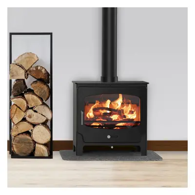 Saltfire ST-X Wide 5kW Wood Burning Ecodesign Stove