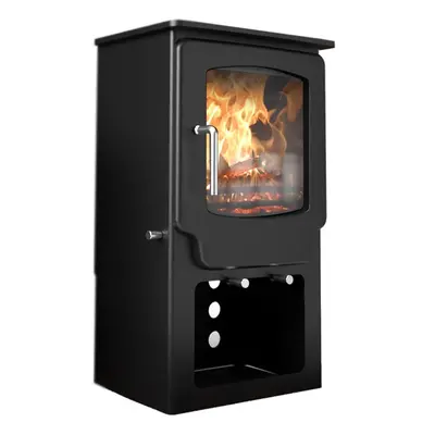 Saltfire Scout Tall Wood Burning / Multifuel Ecodesign Stove