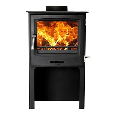 Cast Tec Horizon 5 DEFRA Approved Wood Burning / Multifuel Ecodesign Logstore Stove