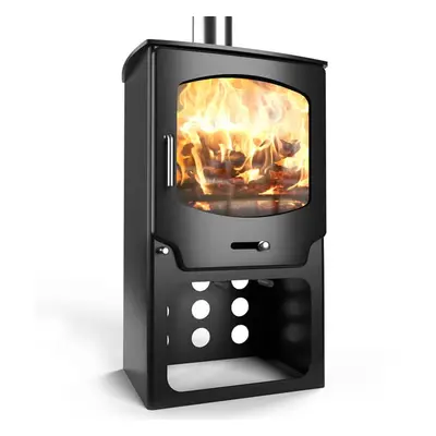 Saltfire ST-X8 Tall Wood Burning / Multifuel Ecodesign Stove