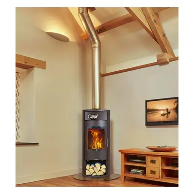 Opus Calypso 8.3kW Wood Burning Boiler Stove - Ecodesign Ready