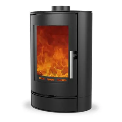 Woodford Charlton EcoDesign Freestanding Low Black Stove